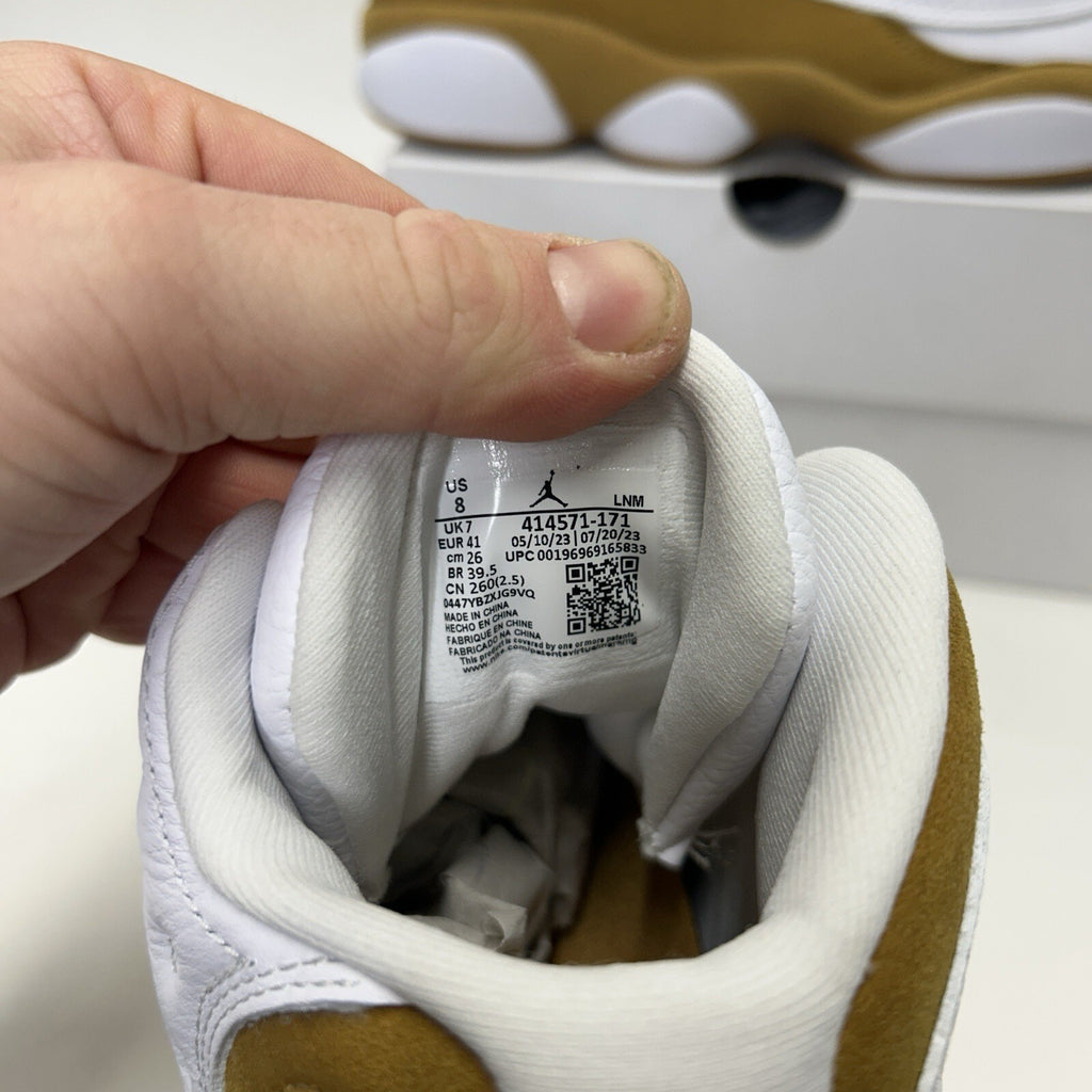 Nike Air Jordan 13 Retro “Wheat White” 2023 414571-171 Men’s 8 New