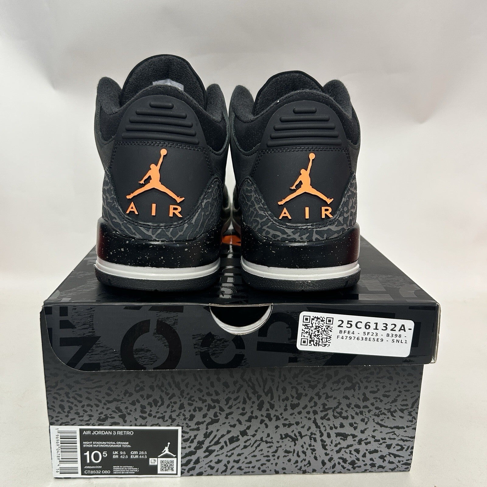 Nike Air Jordan 3 Retro OG “Fear Pack” CT8532-080 Men’s 10.5 New