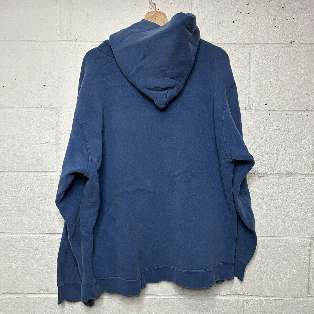 Vintage 90s Nike White Tag Center Swoosh Hoodie “Royal Blue” 2024