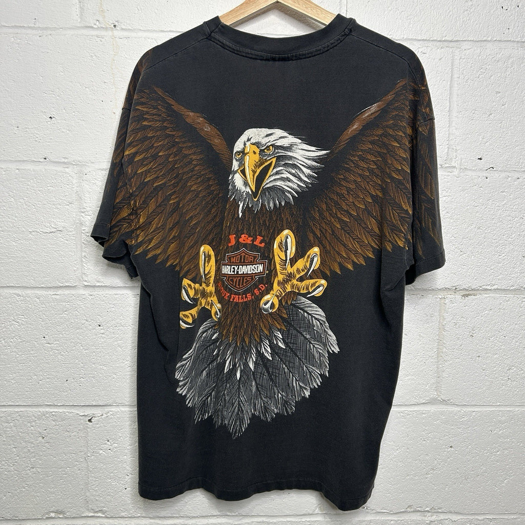 Vintage Harley Davidson Screaming Eagle AOP