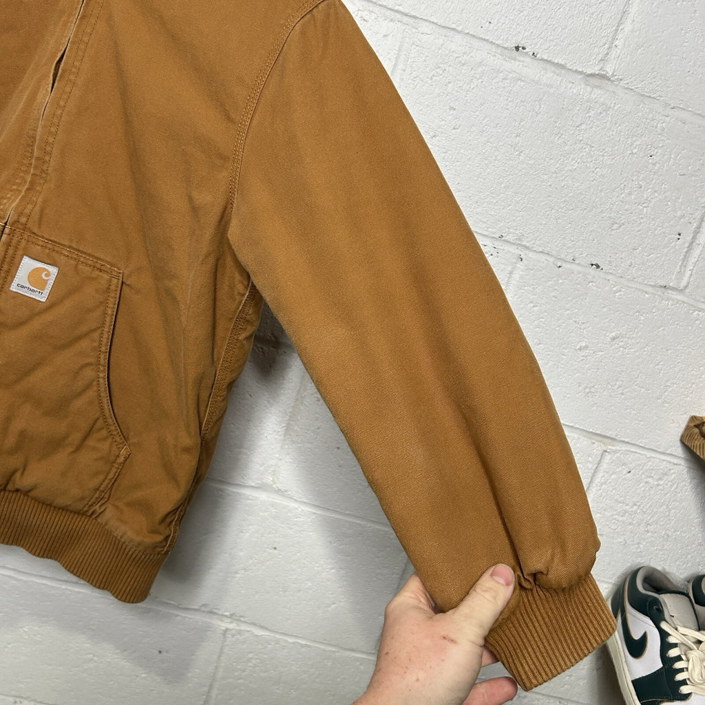 Y2K Carhartt Quilt-Lined Active Jacket “Light Brown” Youth Large/Women’s Small