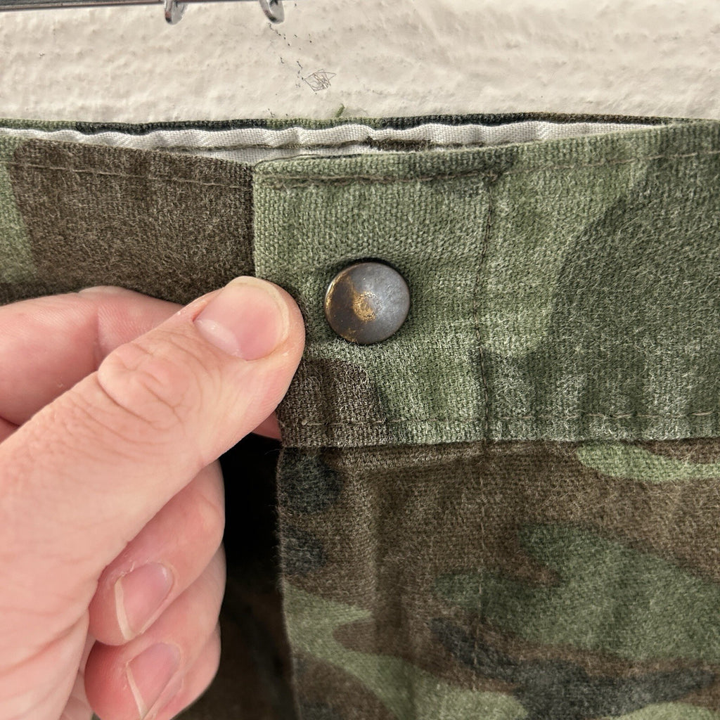 Vintage 70’s K-Mart Woodland Camouflage Hunting/Army Pants Size 36x30