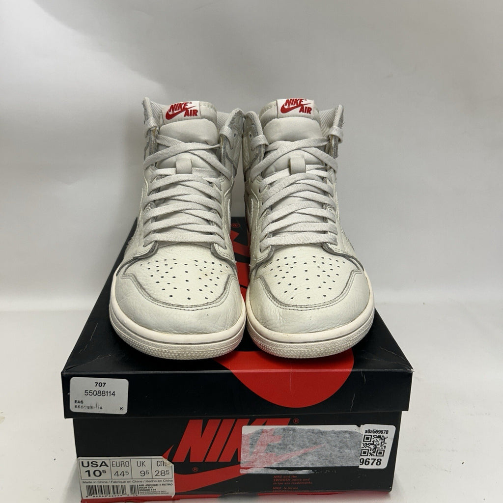 Nike Air Jordan 1 Retro High OG “Sail” 555088-114 Men’s 10.5 Worn