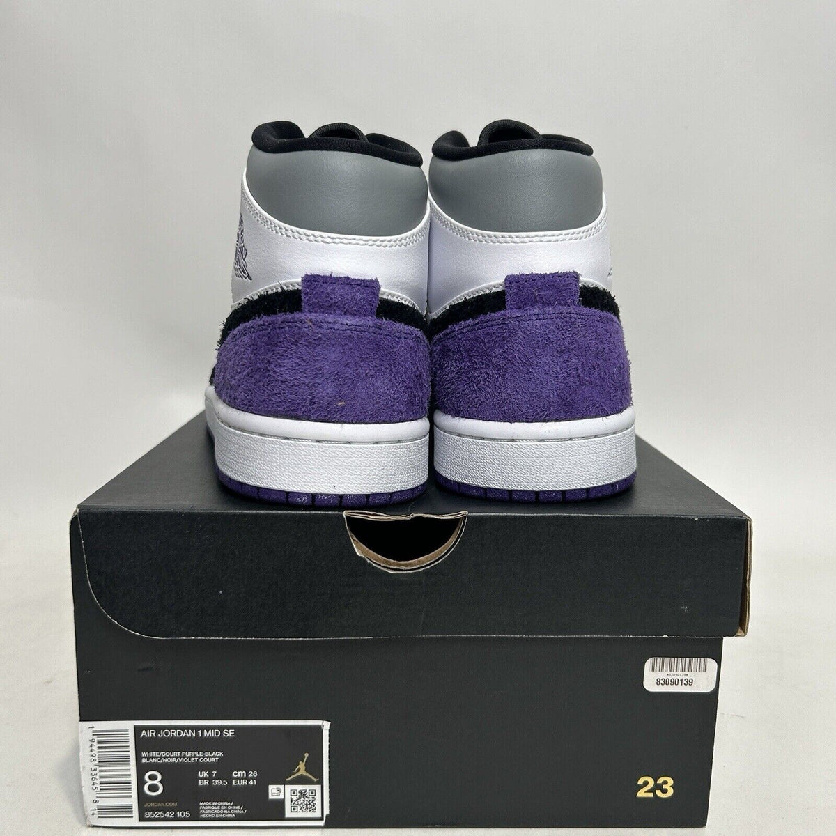 Nike Shoes Air Jordan 1 Mid SE “Varsity Court Purple” 2024