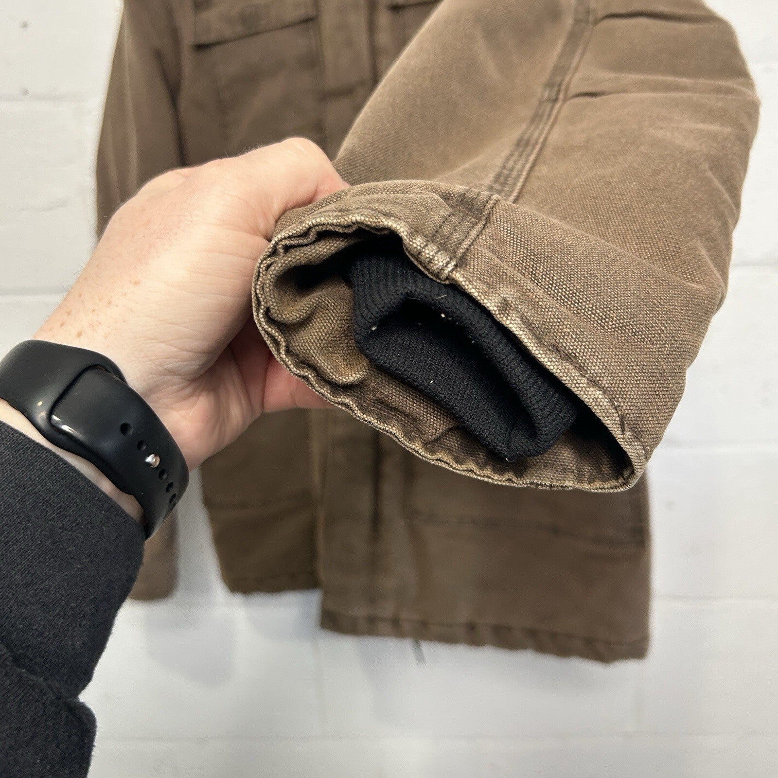 Vintage Carhartt Quilted Artic Jacket “Chestnut” C26 CHT Men’s Small