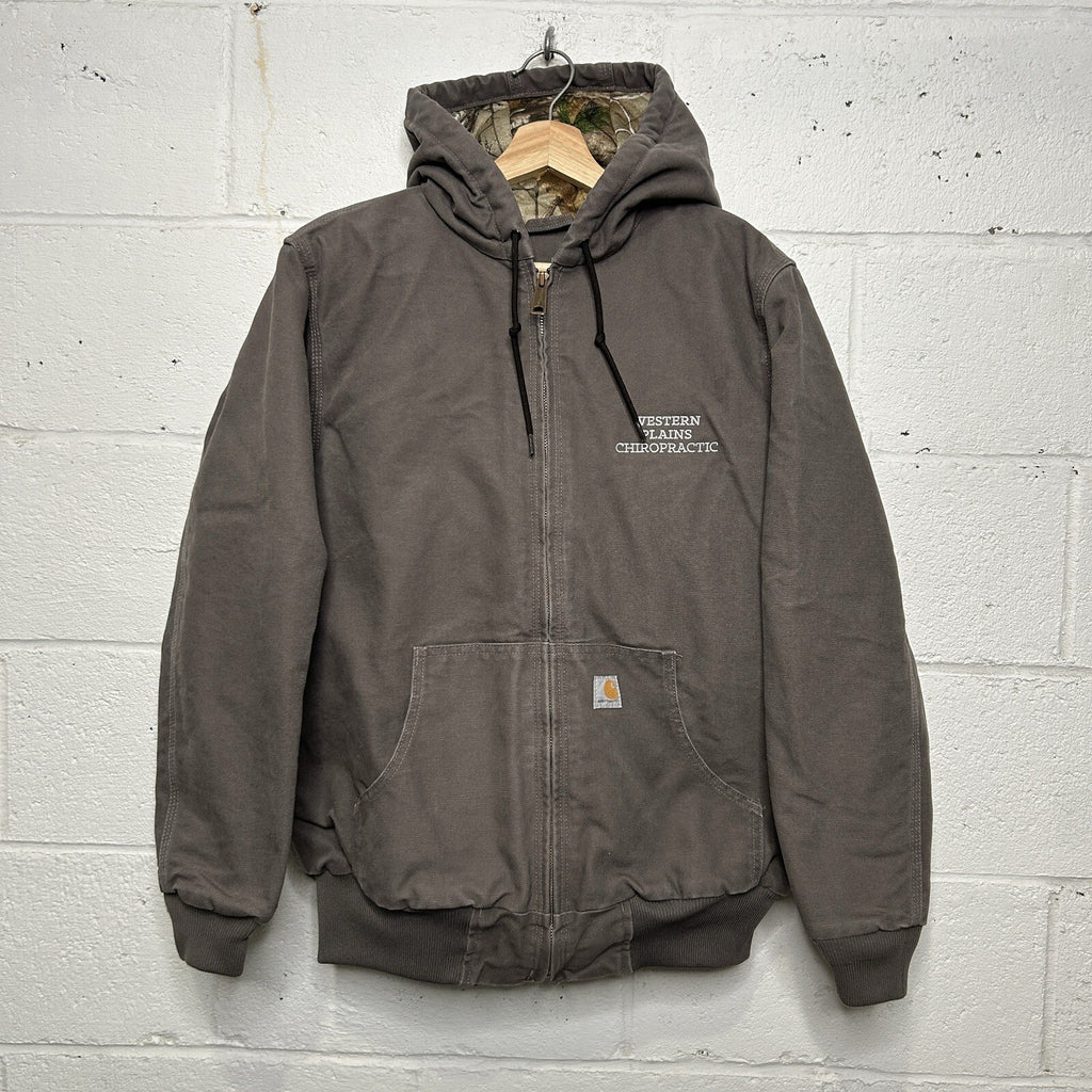 Carhartt Realtree Camo Quilted Hooded Active Jacket “Taupe Grey” 101732-032