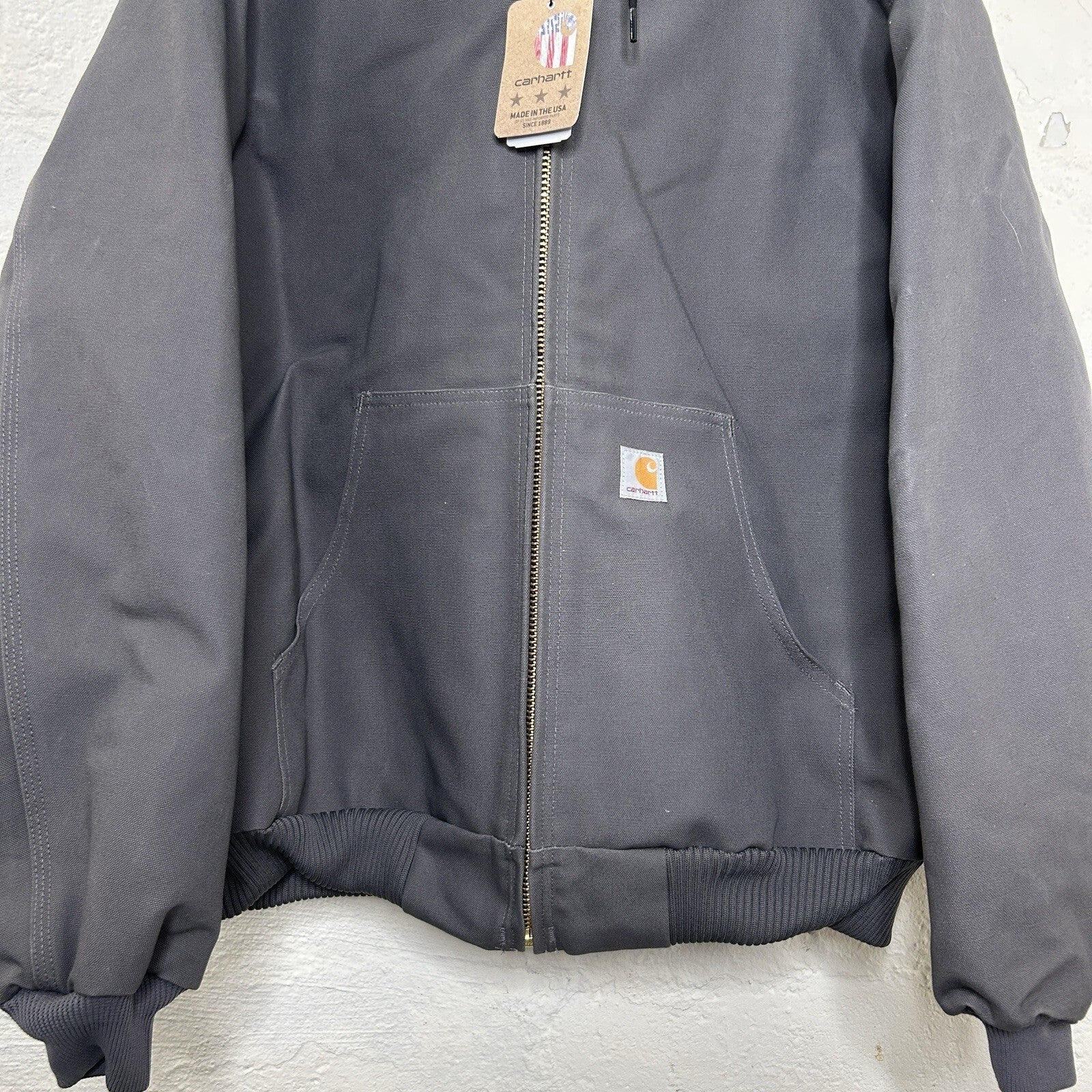 Carhartt Quilted Hooded Active Jacket “Gravel/Grey” J140-GVL Men’s Large Tall