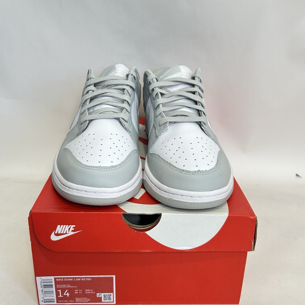 Nike Dunk Low “White Grey Fog”