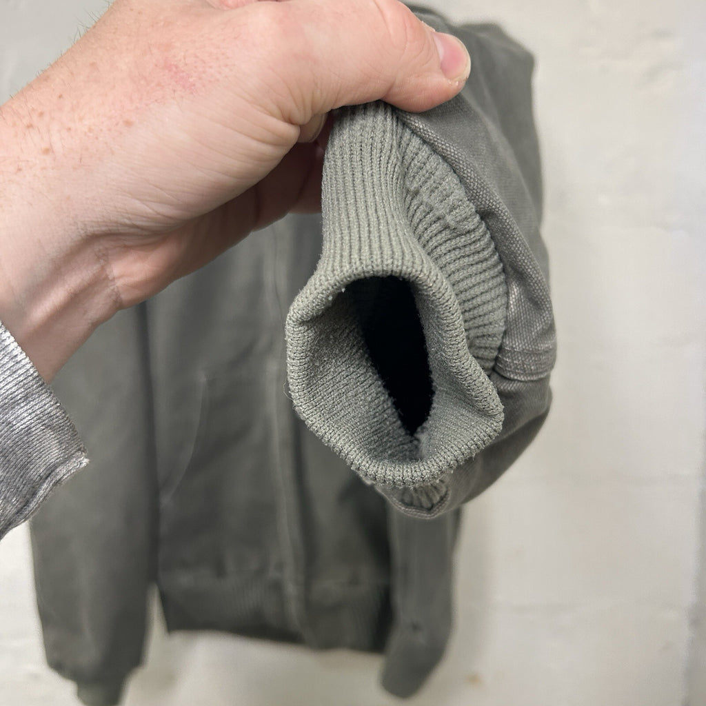 Vintage Carhartt Quilted Hooded Active Jacket “Sage” J142 SAG Men’s X-Large