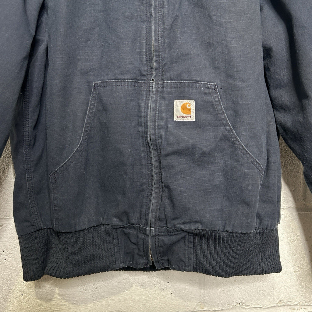 Y2K Carhartt Ripstop Hooded Active Jacket “UNC Tarheels” 100925-412 Men’s Medium