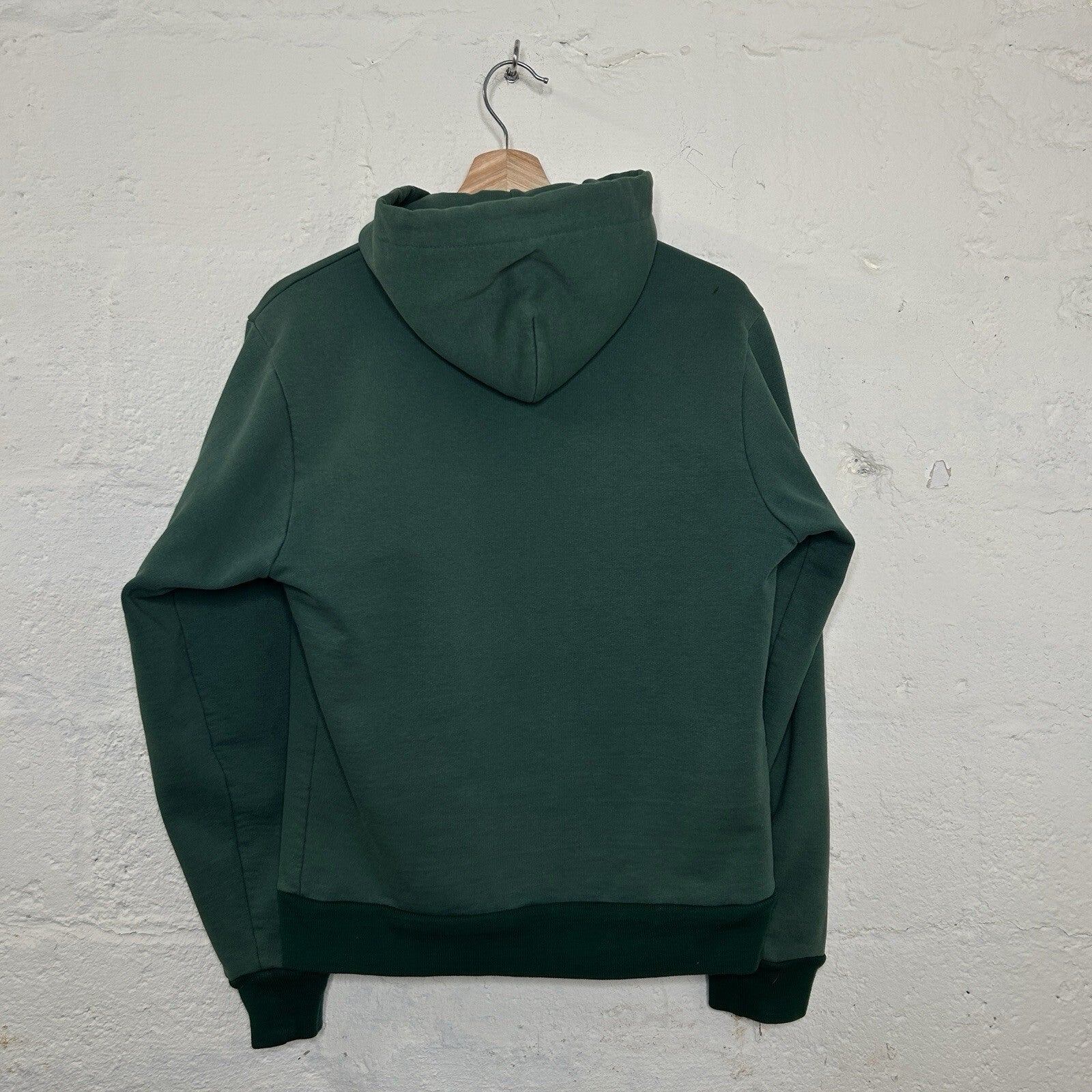 Vintage Faded Carhartt Thermal-Lined Zip Hoodie “Forest Green” 868 Men’s Small