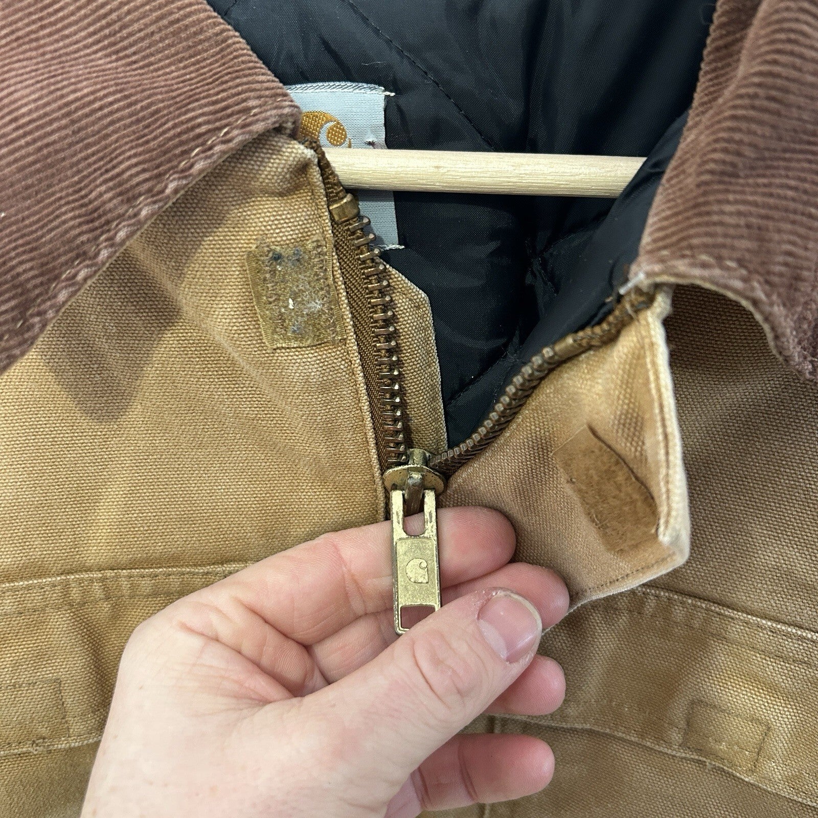 Vintage Carhartt Quilted Artic Jacket “Brown” CQ186 Men’s X-Large