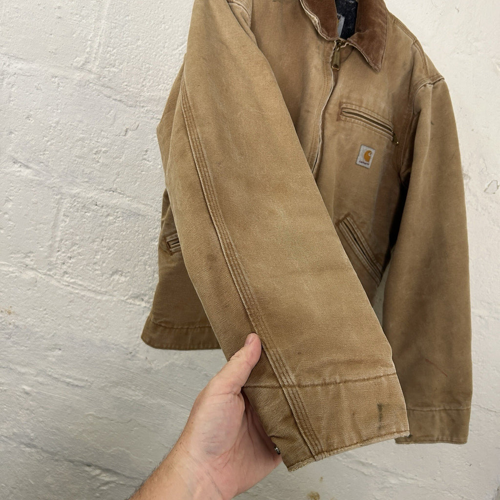Vintage Carhartt Blanket-Lined Detroit Jacket “Brown” J01 BRN Men’s Small