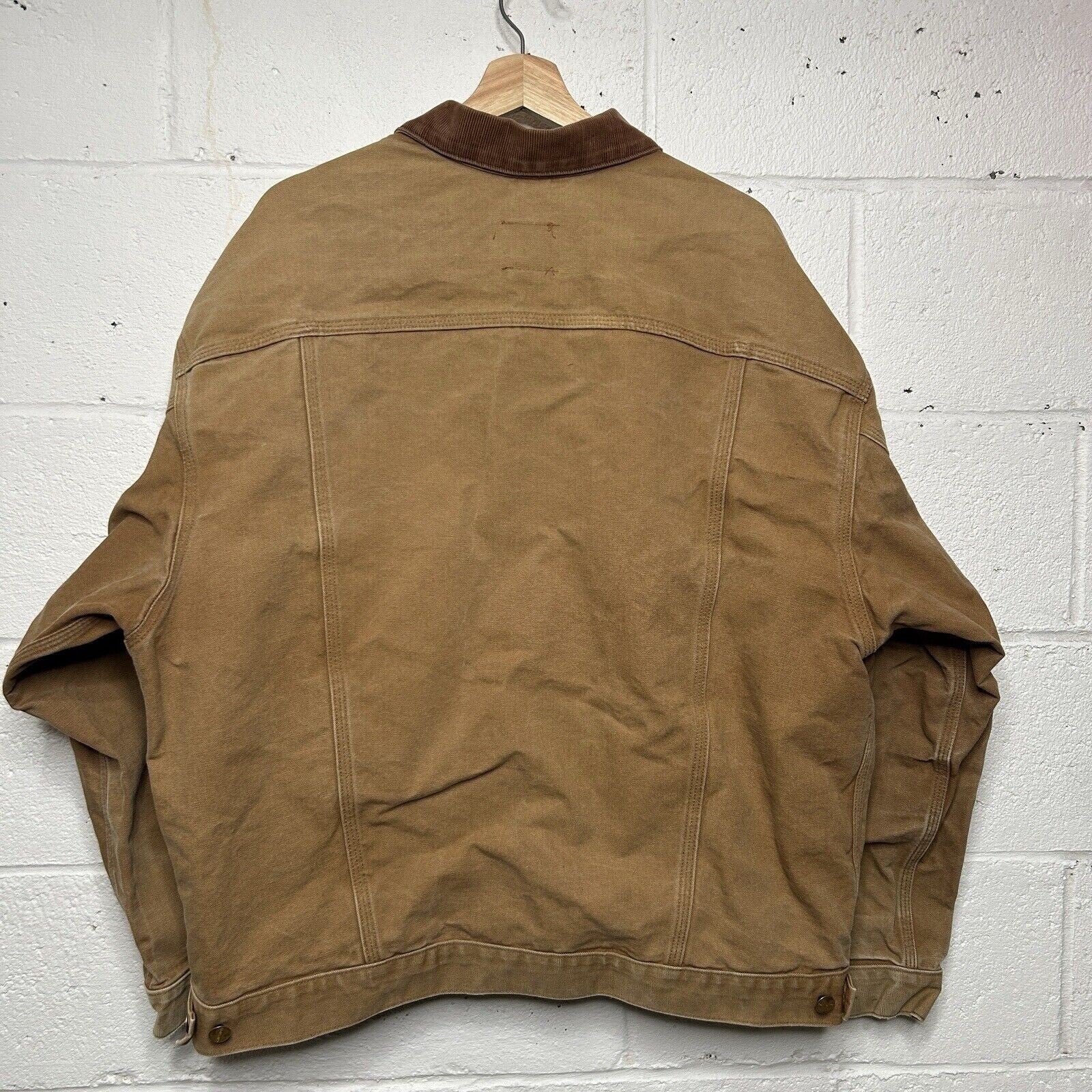 Vintage Carhartt Unlined Trucker Jacket “Tan” J109 BRN