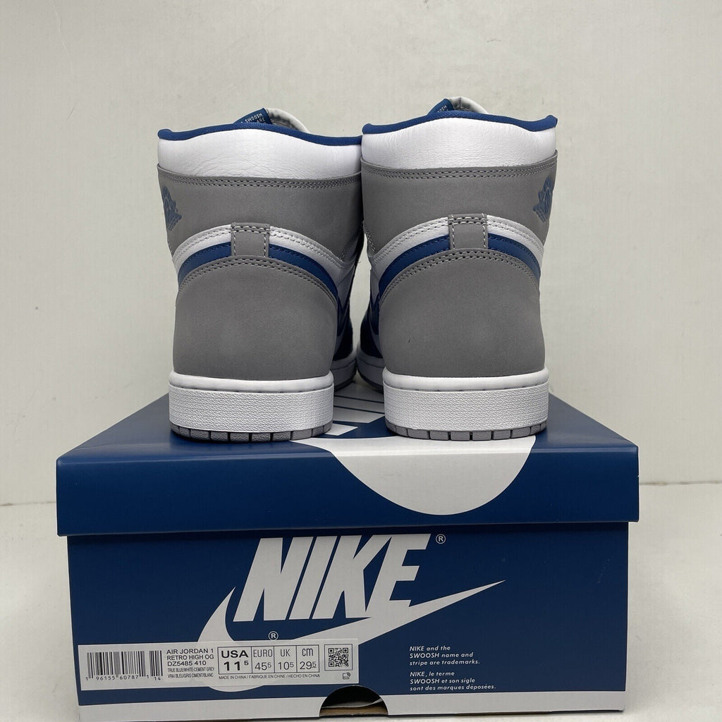Nike Air Jordan 1 High OG "True Blue" Men’s Size 11.5 DZ5485-410 Brand New