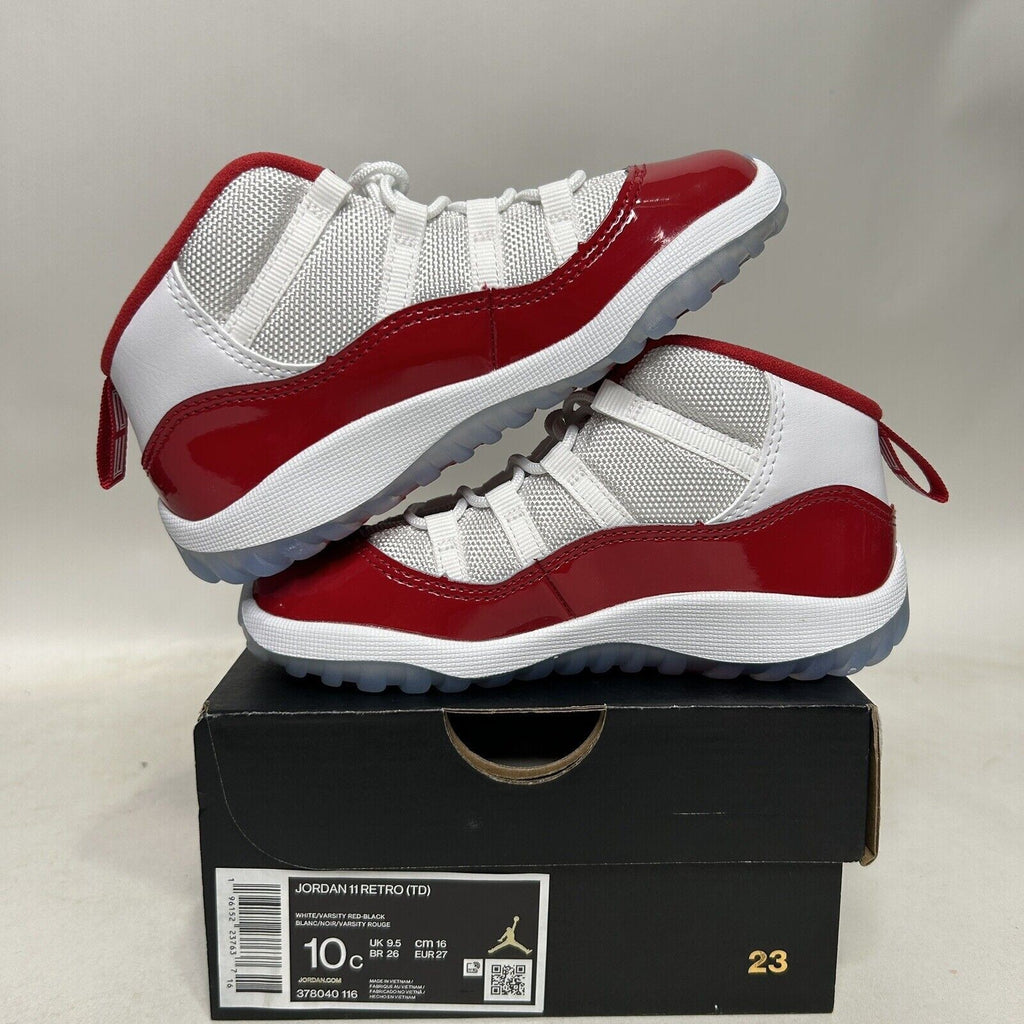 Nike Air Jordan 11 Retro TD “Cherry Red White” 2024
