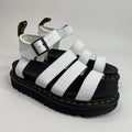 Doc Dr. Martens Blaire Platform Sandal “White” Women's 7 LA004 New
