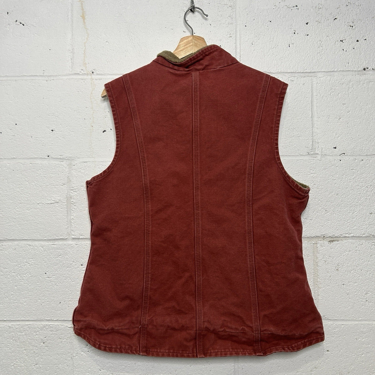 Vintage Y2K Carhartt Sherpa-Lined Vest “Rose Pink” WV001 VRS