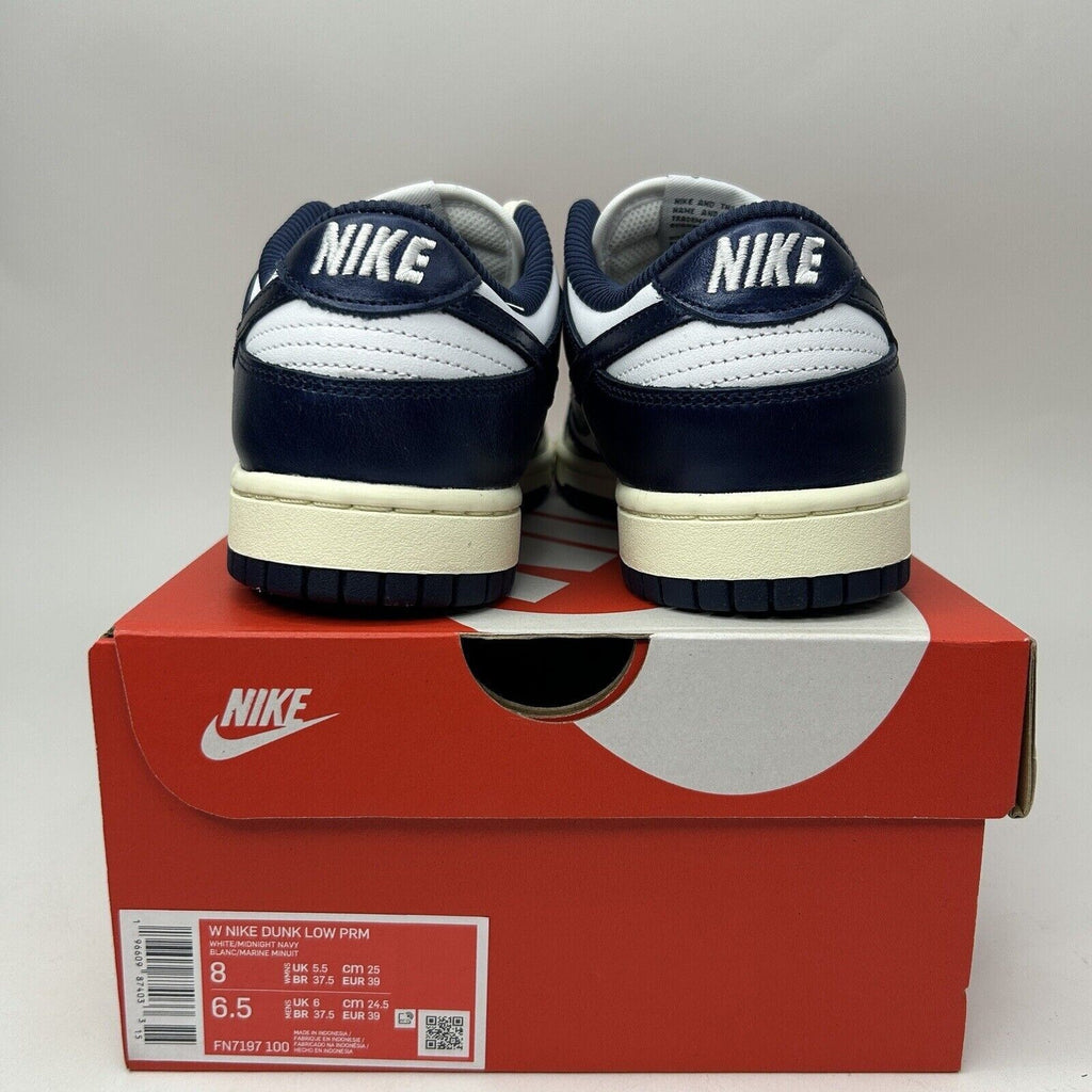 Nike Dunk Low Premium WMNS “Vintage Navy” FN7197-100 Women’s 8 New