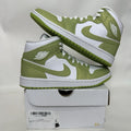 Nike Air Jordan 1 Retro Mid SE WMNS “Green Python” DV2959-113 Women’s 8 New