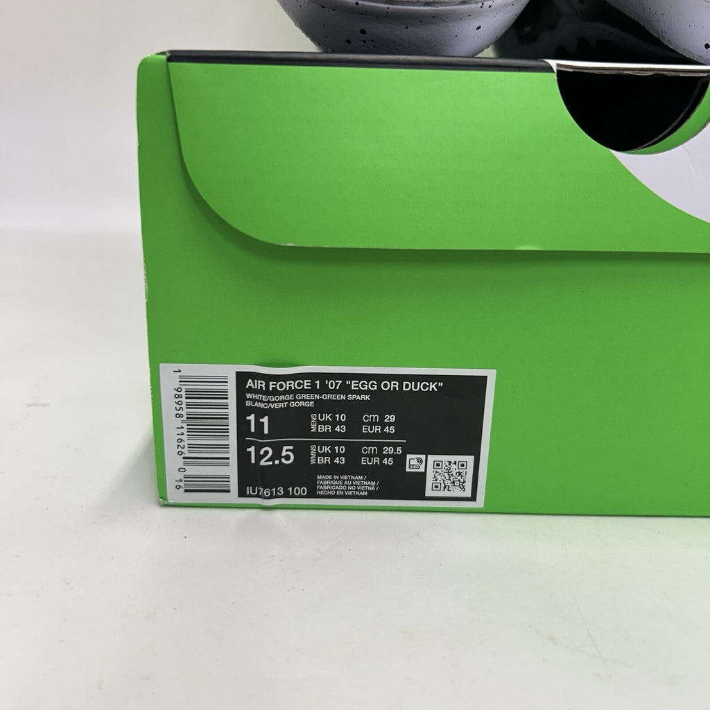Nike Air Force 1 Low PE Oregon “Egg or Duck/White Green” IU7613-100 Men’s 11