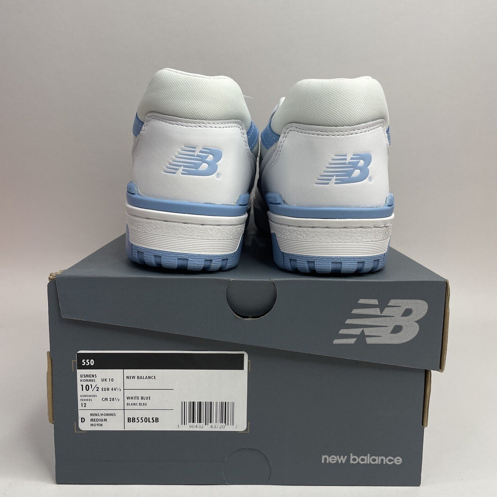 New Balance 550 “UNC/White University Blue Grey Toe” BB550LSB Men’s 10.5 New