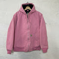 Y2K Carhartt Quilted Hooded Active Jacket  “Pink Rose” WJ130 PKR Women’s Medium