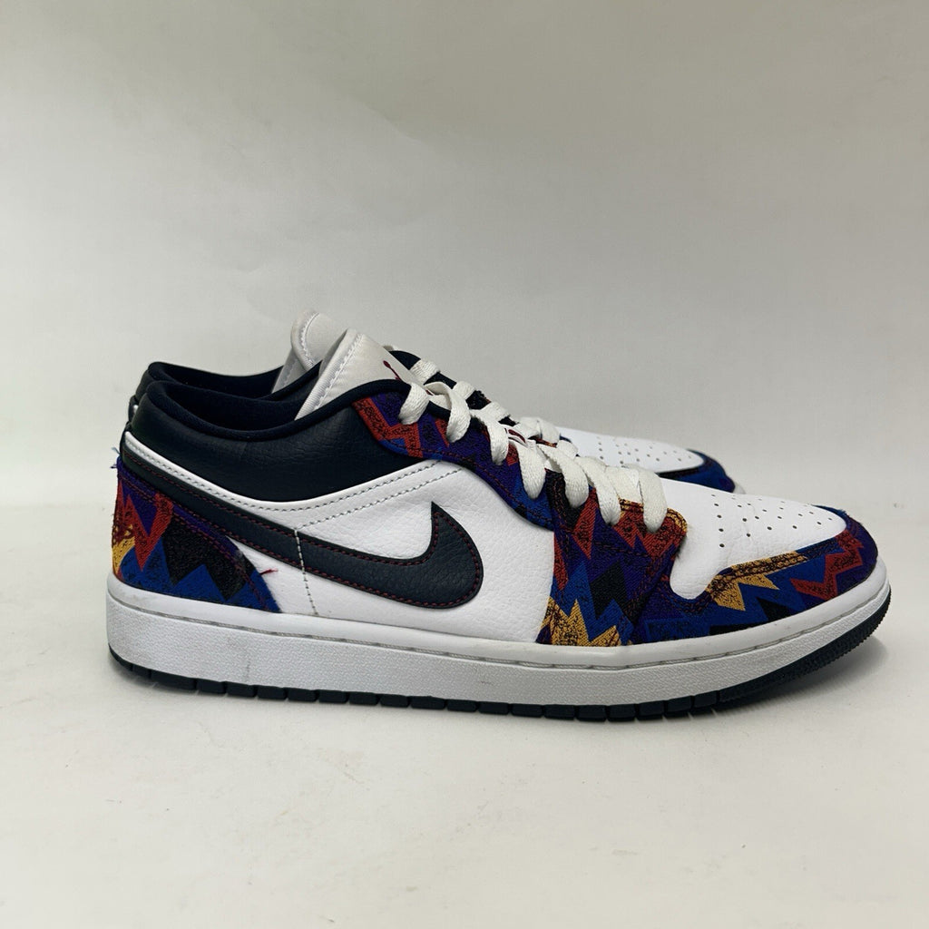 Nike Air Jordan 1 Low SE Retro Shoes “Nothing But Net” CZ8659-100 Men’s 9 Worn