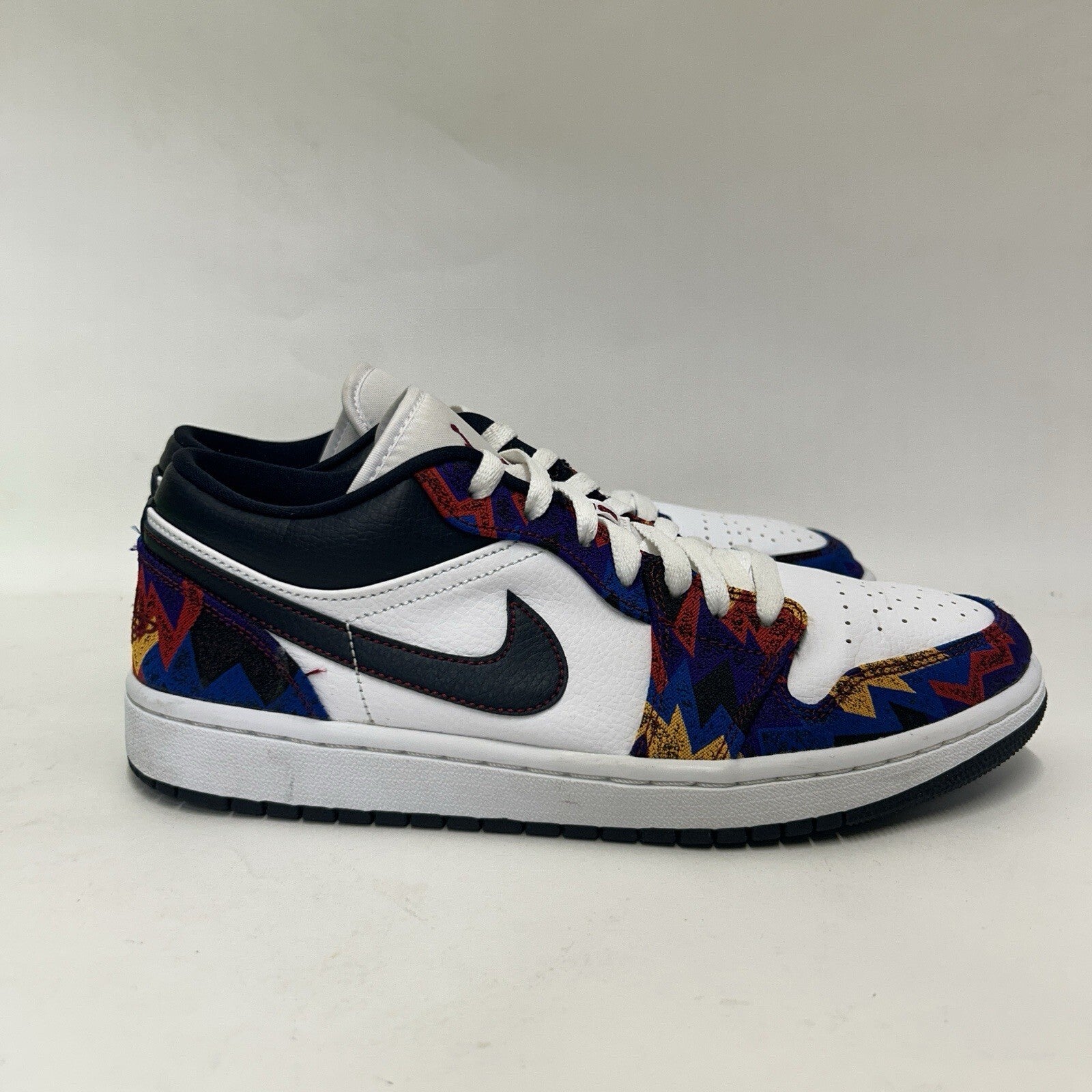 Nike Air Jordan 1 Low SE Retro Shoes “Nothing But Net” CZ8659-100 Men’s 9 Worn