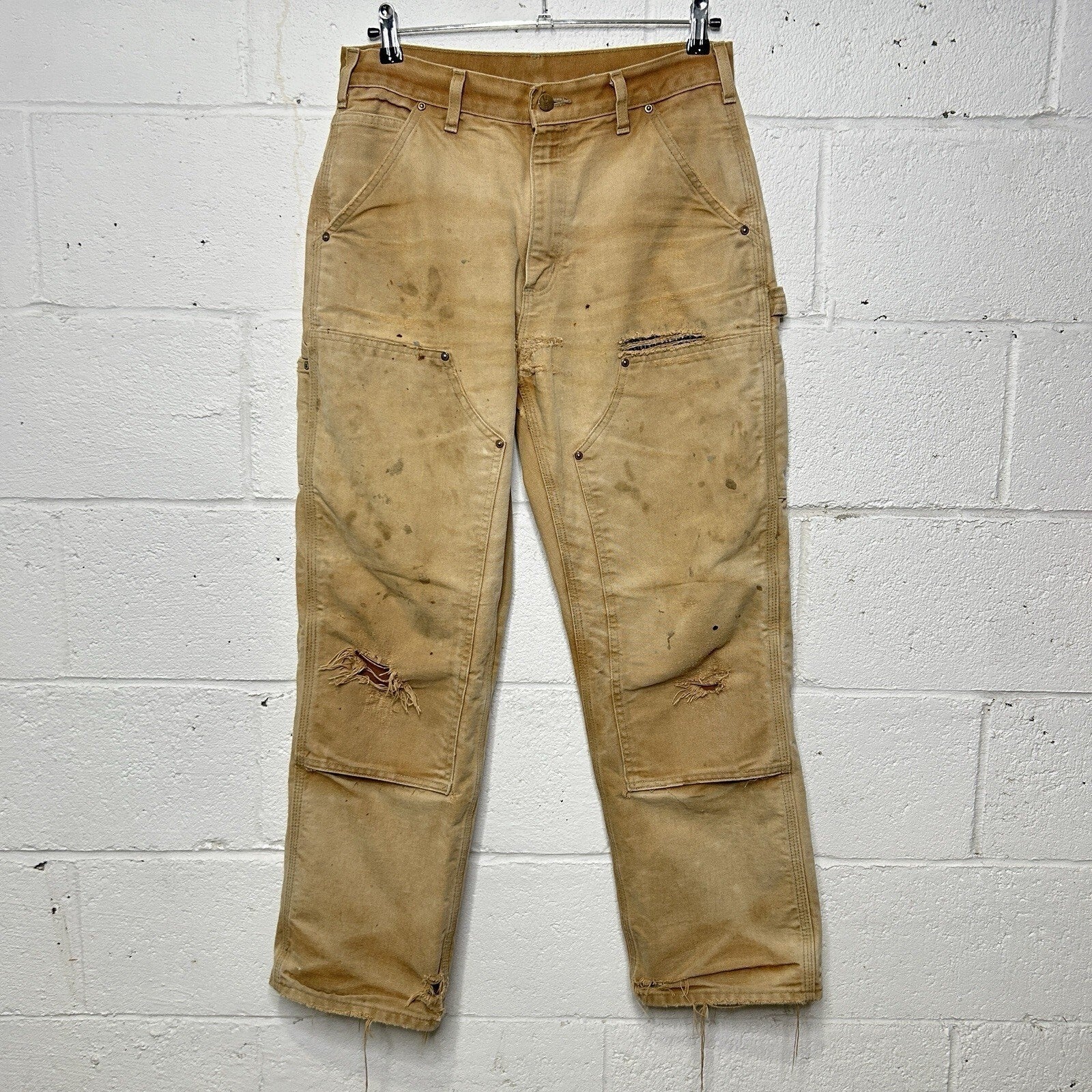 Vintage Carhartt DoubleKnee Pants “Brown” B01 BRN 32x30