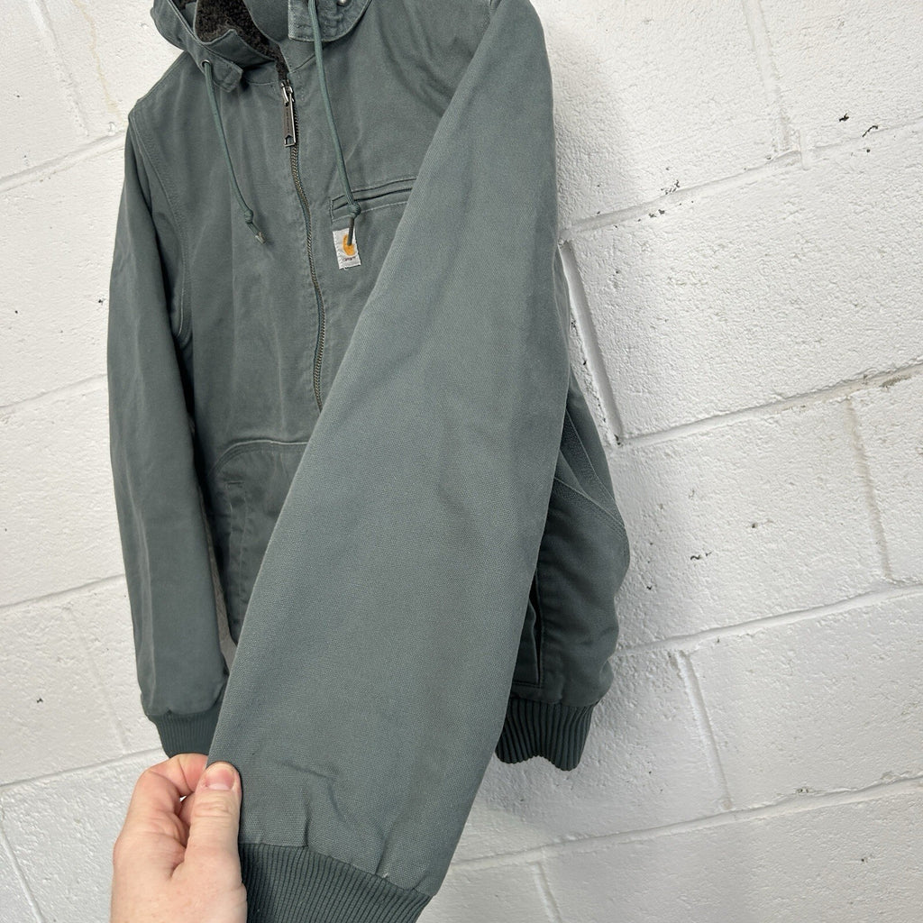 Carhartt Sherpa-Lined Wildwood Jacket “Balsam Green” 100815 G02 Women’s Small