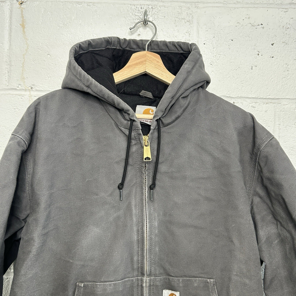 Carhartt Quilted Hooded Active Jacket “Gravel/Grey” J140-GVL Men’s Large