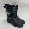 Harley Davidson Embroidered Flames Biker Engineer Boots “Black” Men’s 10.5