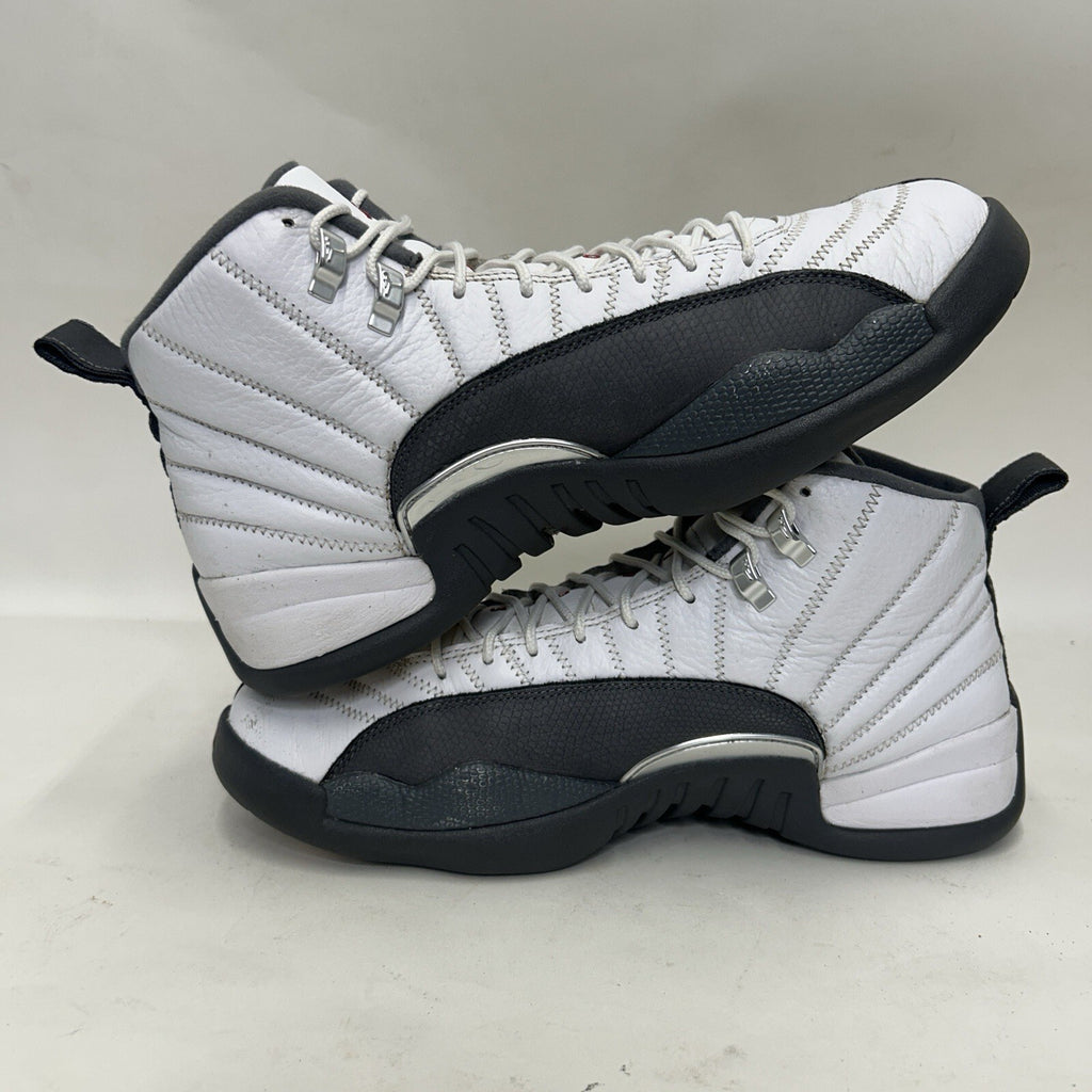 Nike Air Jordan 12 Retro OG “Stealth/Dark Grey White Red” 130690-160 Men’s 12