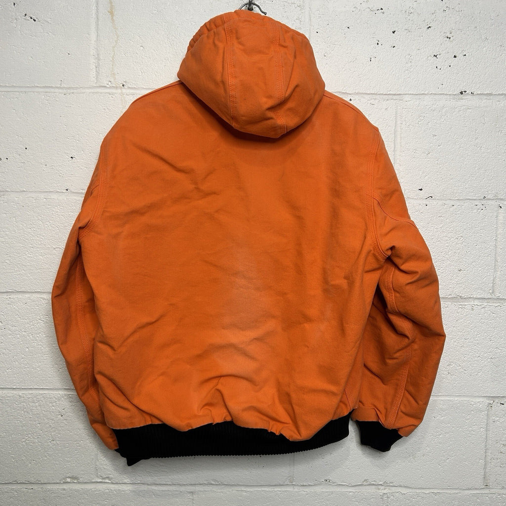 Vintage Carhartt Quilted Active Jacket “Blaze Orange” J140 BLZ Men’s Medium