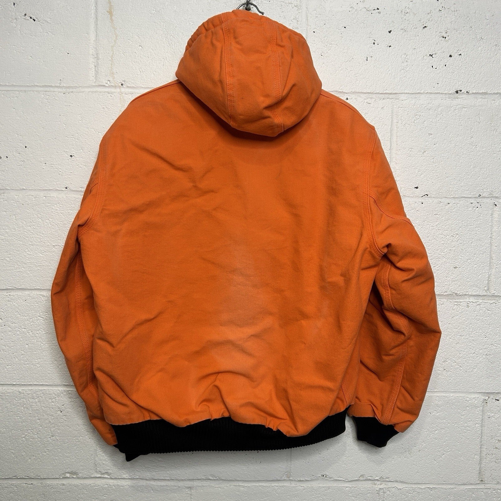 Vintage Carhartt Quilted Active Jacket “Blaze Orange” J140 BLZ Men’s Medium