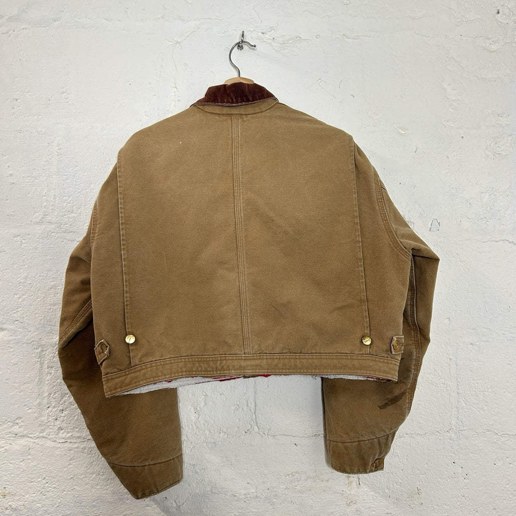 Vintage Carhartt Detroit Style Workwear Jacket “Tan” Women’s Medium/Men’s Small