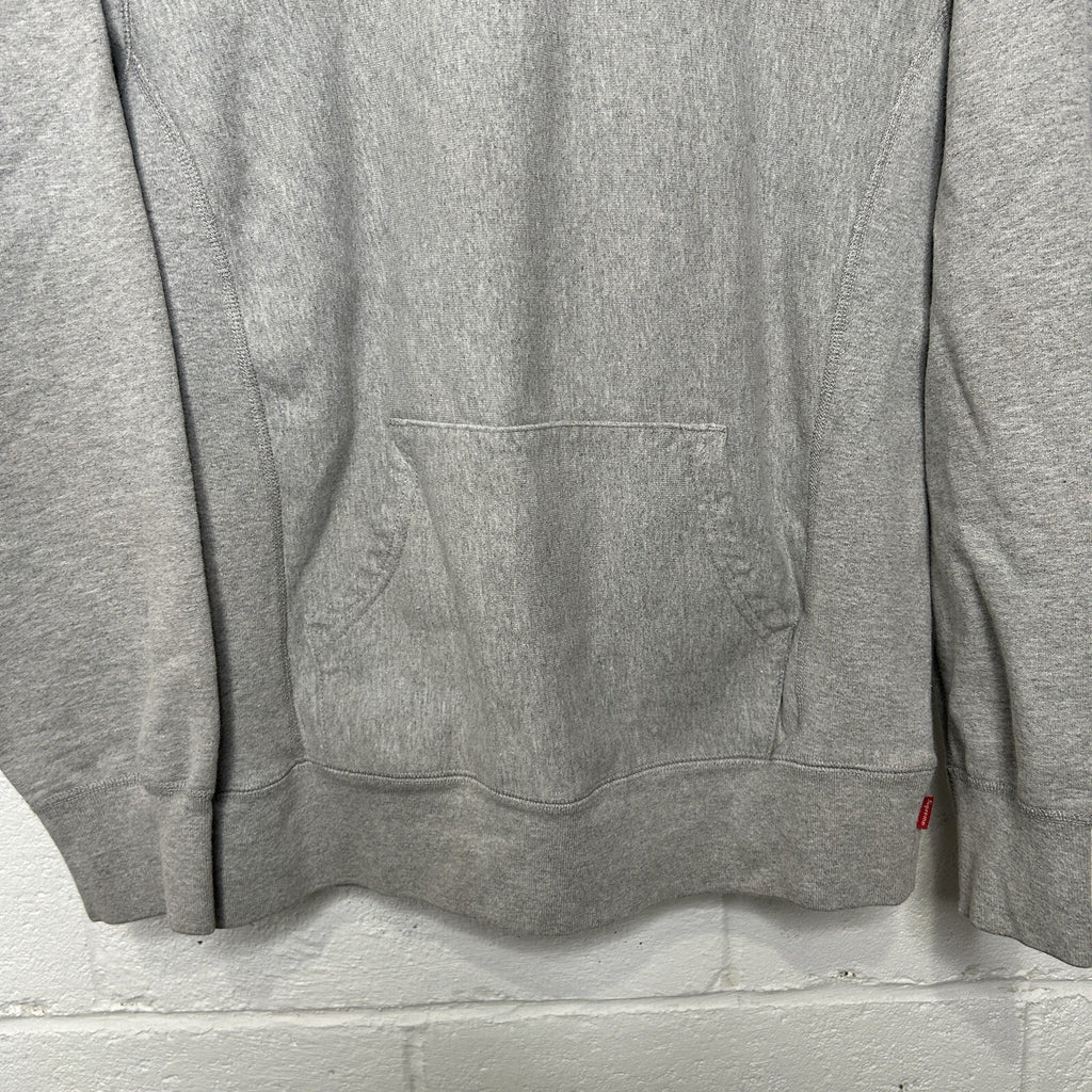 Supreme Disrupt Sweatshirt Hoodie “Grey Pink” SS15 Men’s Medium