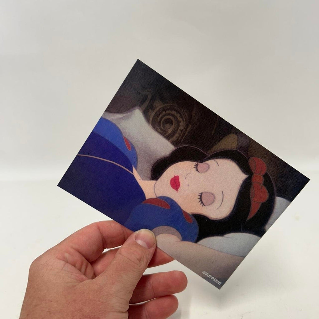 Supreme X Disney SnowWhite Box Logo Sticker FW24 100% Authentic