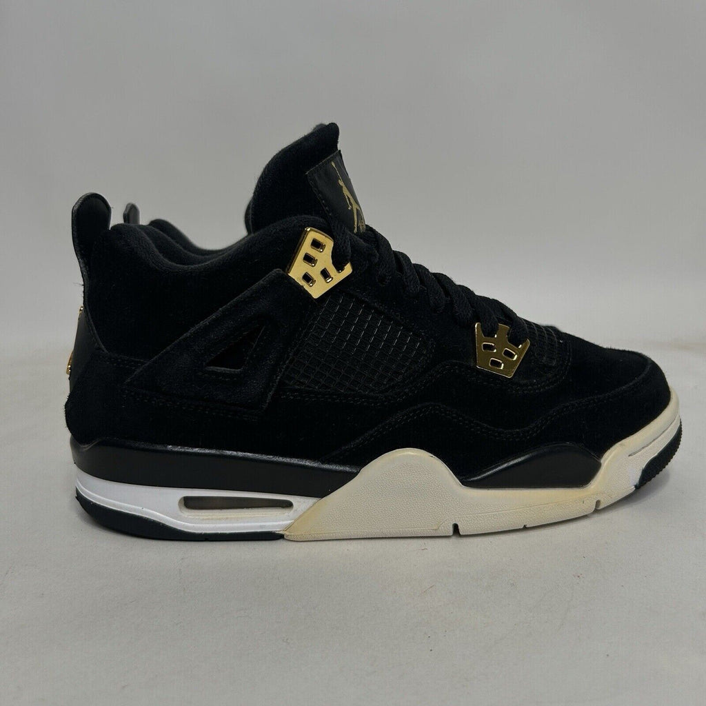 Nike Shoes Air Jordan 4 Retro BG “Royalty/Black Gold” 2024