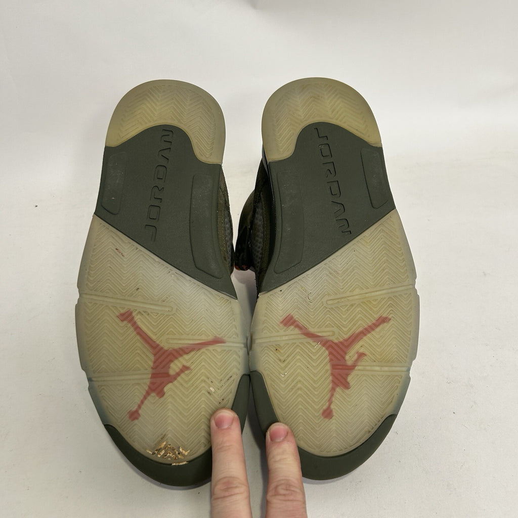 Nike Air Jordan 5 Retro OG “Olive/Green Orange Grey” DD0587-308 Men's 8.5