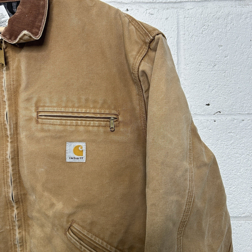 Vintage Carhartt Blanket-Lined Detroit Jacket “Brown Wheat”