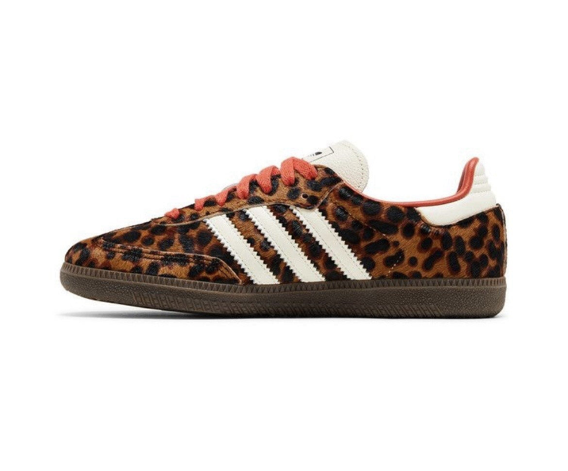 adidas WMNS Samba OG Cheetah Pack- “Preloved Red” JI2734 Women's New