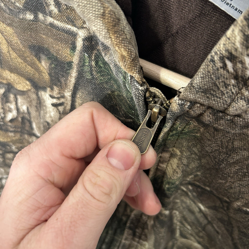 Carhartt X Realtree Xtra Quilted Active Jacket “Camo” Youth Large/Women’s XS