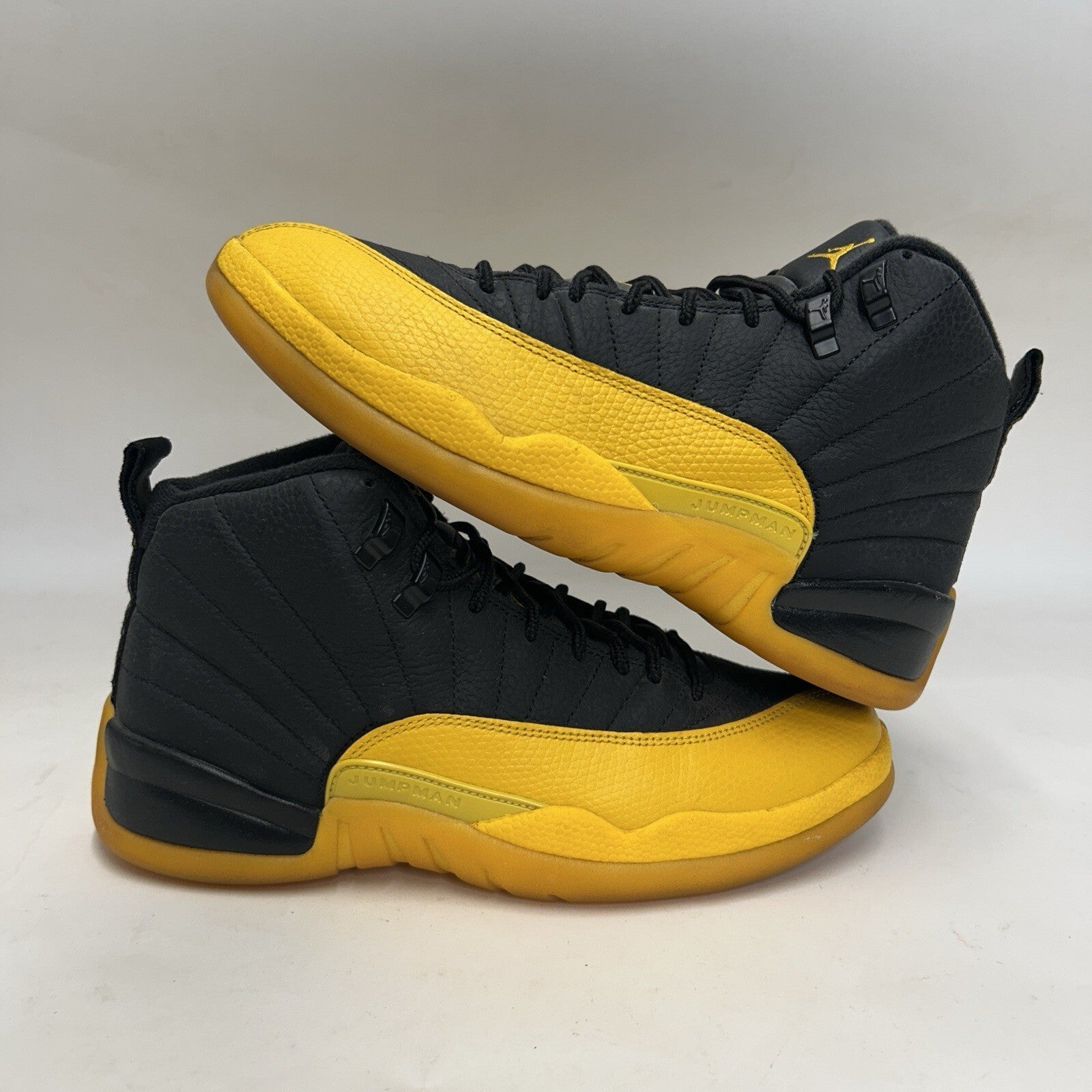 Nike Air Jordan 12 Retro “University Gold/Yellow Black” (130690-070) Men’s 8.5