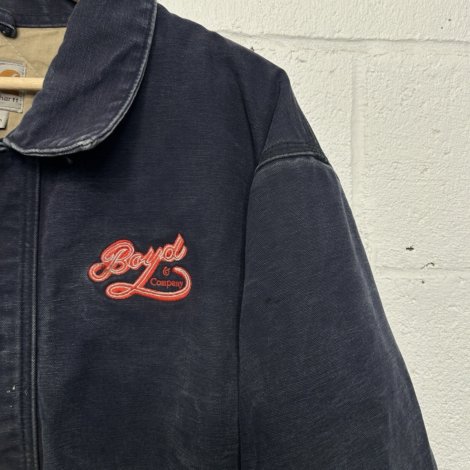 Vintage Carhartt FR Quilted Santa Fe Jacket “Dark Navy”  Men’sX-Large