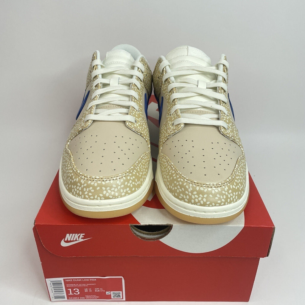 Nike Dunk Low Premium “Montreal Bagel Sesame” DZ4853-200 Men’s 13 New