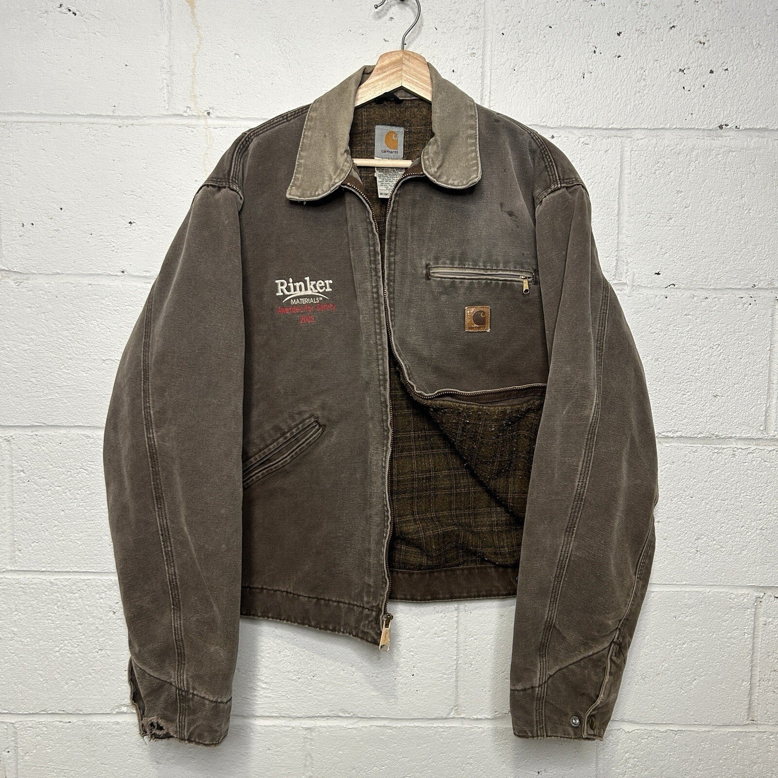 Vintage Carhartt Blanket-Lined” Jacket “Chestnut Brown” J97 CHT Men’s L
