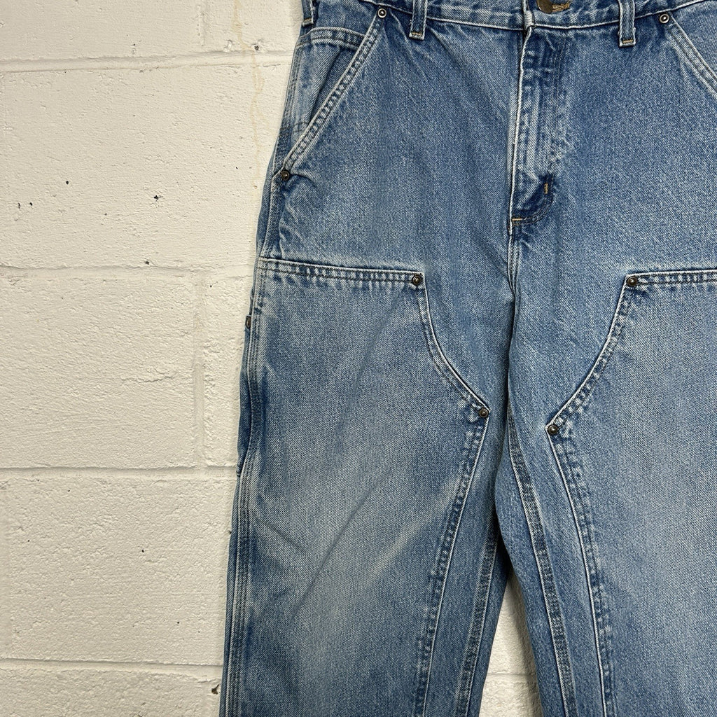 Vintage Carhartt Logger Denim DoubleKnee Pants “Darkstone”