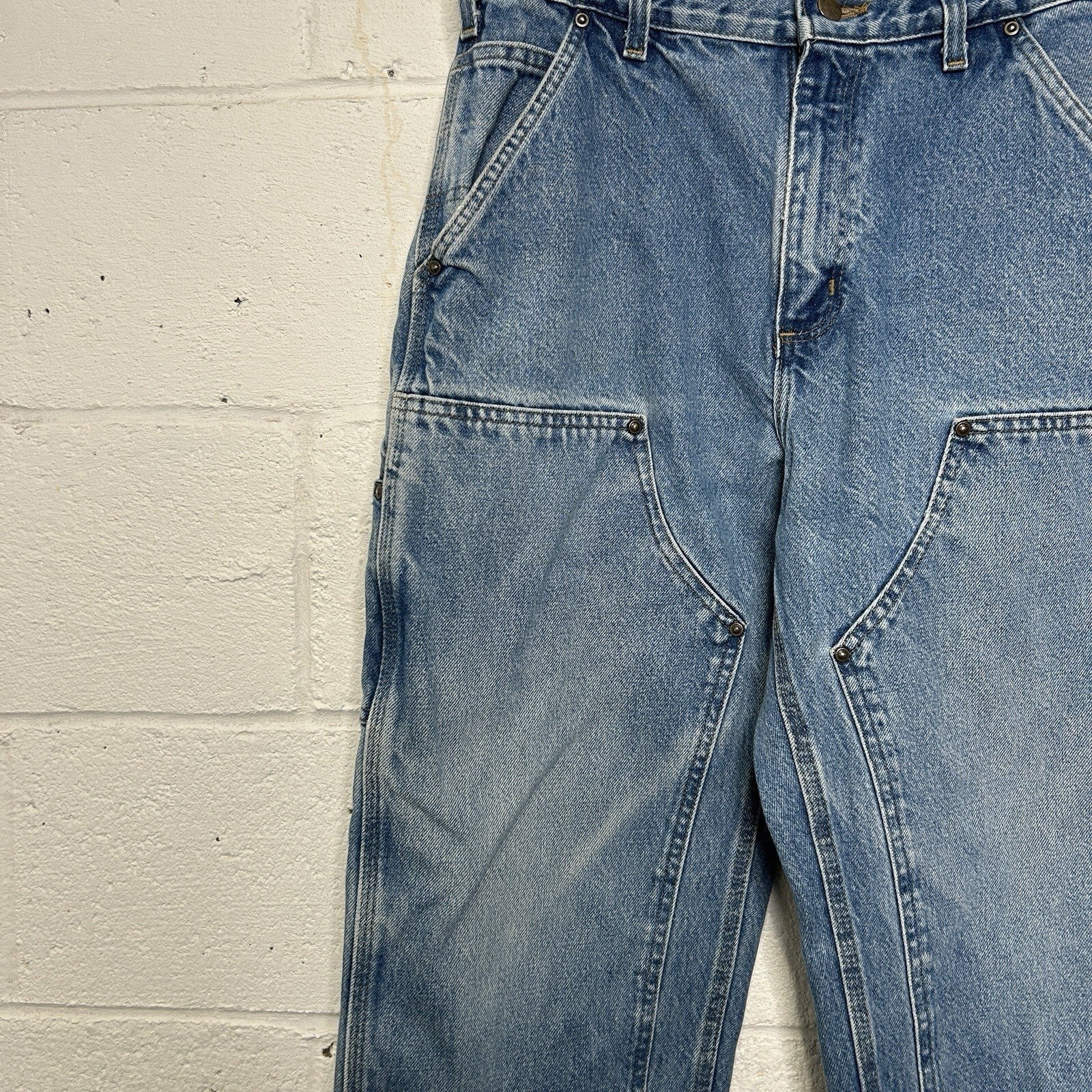 Vintage Carhartt Logger Denim DoubleKnee Pants “Darkstone”